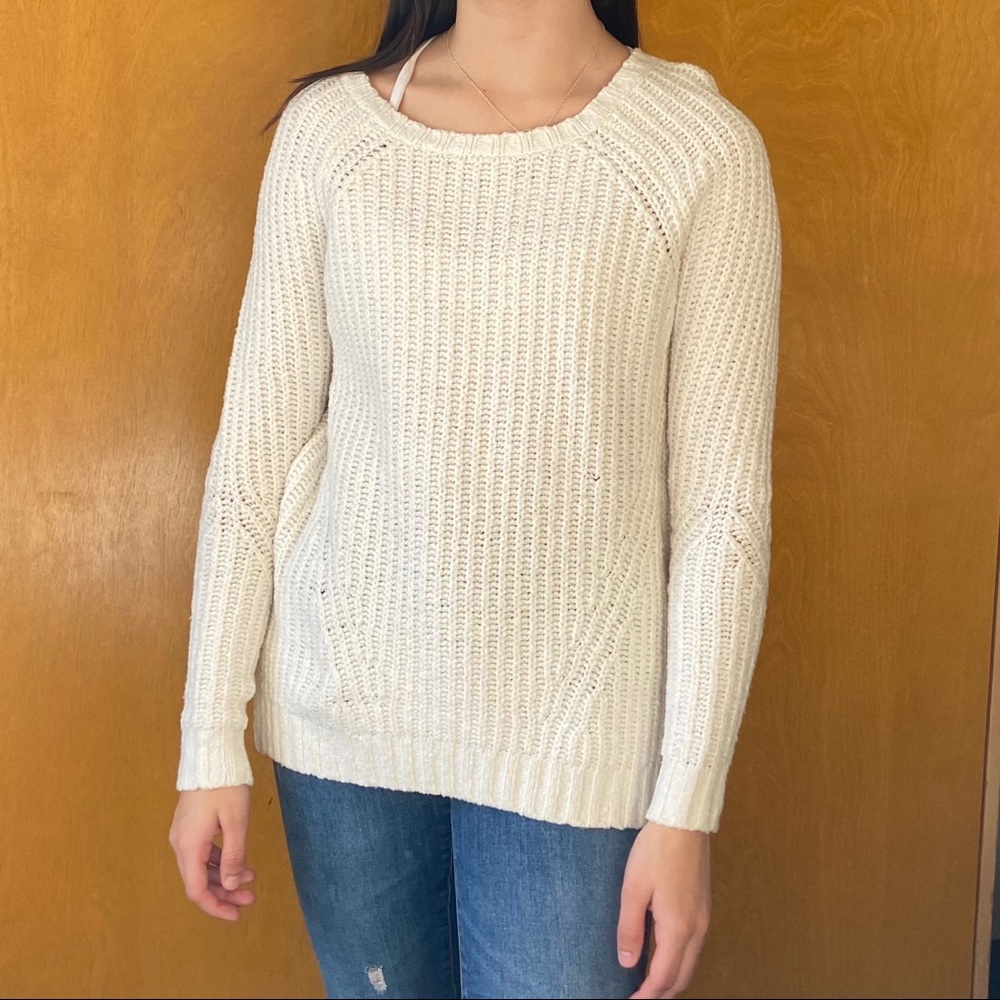 White sweater